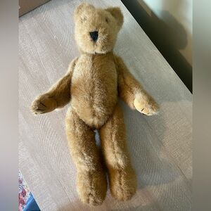 Boyds Bubba Bear 16" Rare Double Swivel Neck Jointed Brown Grizzly Teddy Plush